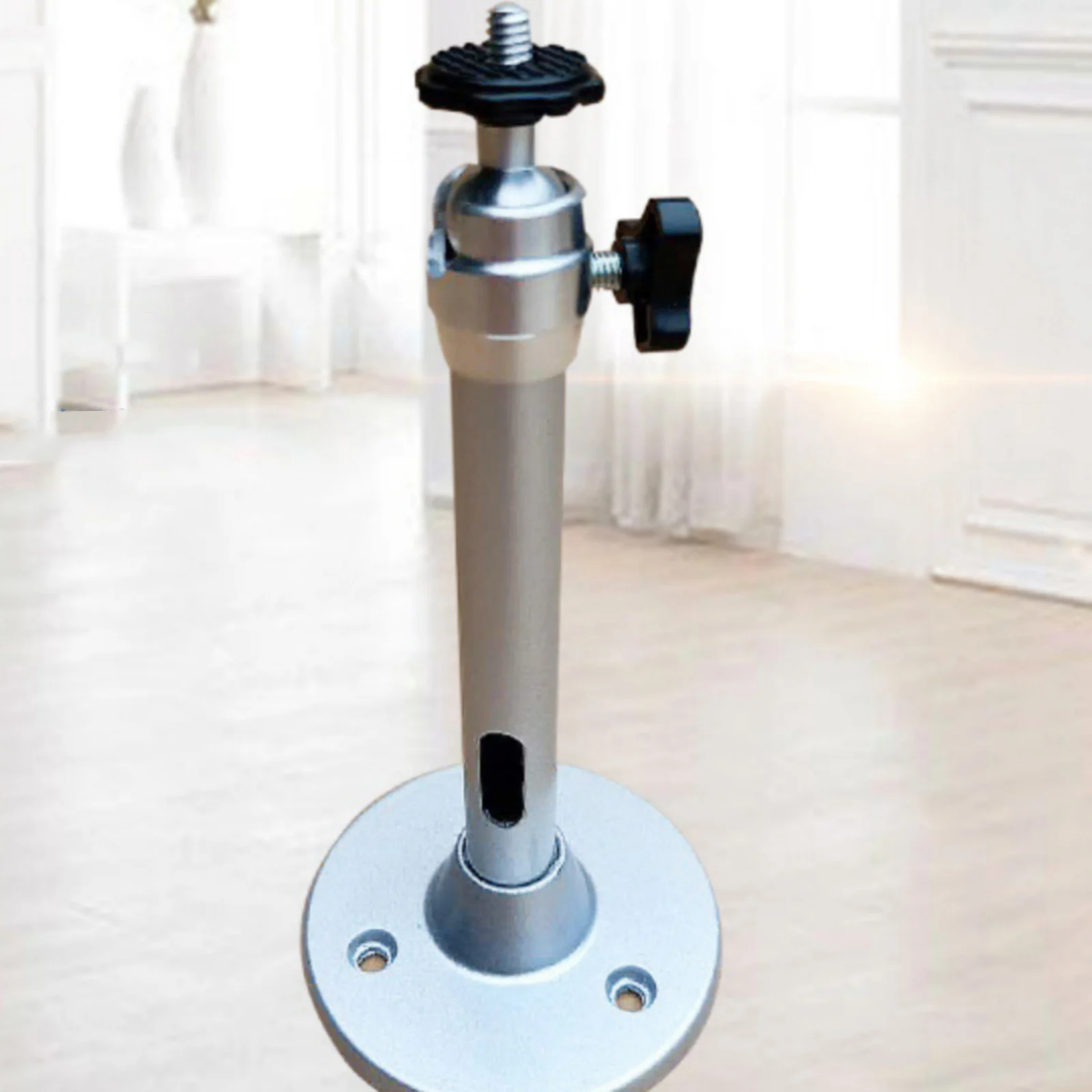 Soporte de pared para Mini proyector, trípode de cámara de aleación de aluminio, fácil de instalar, giratorio 360, 1 Juego