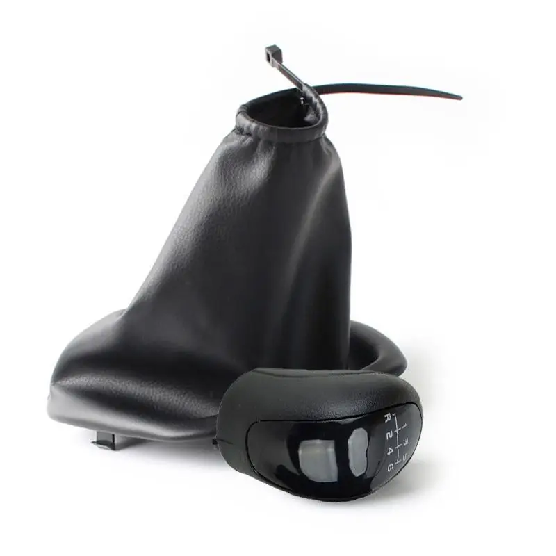 

Black 6 Speed Gear Shift Knob With Boot Fit for Mercedes Benz Sprinter W906 2006-2010 2011 2012 2013 2014 2015 2016-2018 LHD