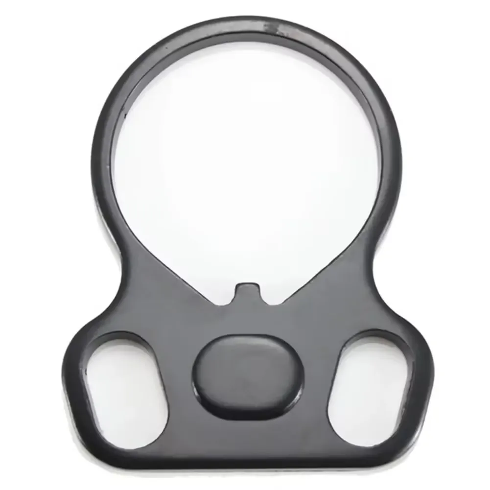 Tactical Rifle End Plate Sling Adapter Dual Loop Ambidexter One Single Point Sling Mount Voor AR-15 M4 Jachtgeweer Accessoires