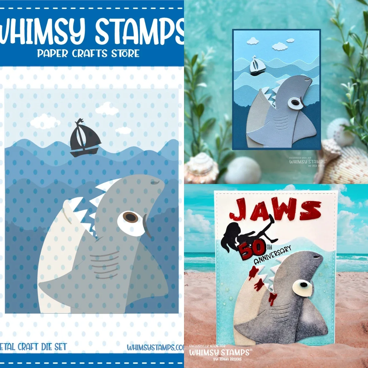 

Shark Snacks 2025 New Metal Cutting Dies For Scrapbook Diary Decoration Embossing Template Diy Greeting Card Handmade