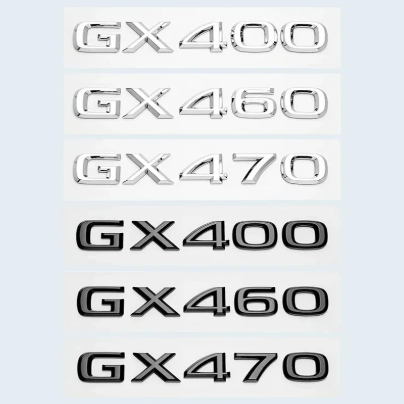 

Suitable for Lexus number GX400 GX460 GX470 modified letter displacement label rear