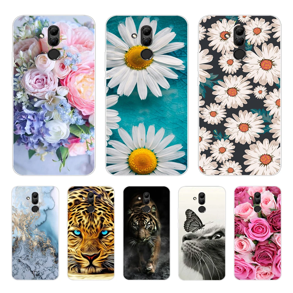 For Huawei Mate 20 Lite Case Cover on Mate 20Lite Shockproof Silicone Phone Case For Huawei Mate 20 Lite Cute Cover Bumper 6.3