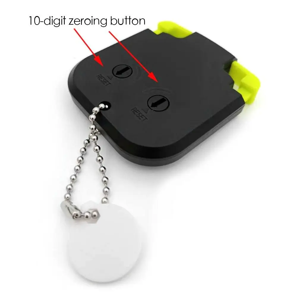 Portable Mini Handy Golf Training Supplies Golf Score Counter Digits Scoring Keeper Putt Score Counter
