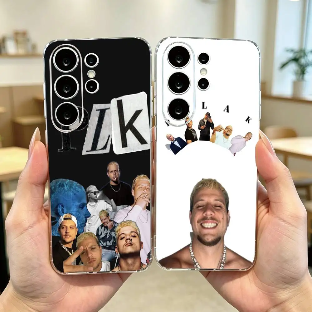 PLK French rapper Mathieu Phone Case Transparent Silicone Soft For Samsung S25,S24,S21,S22,S23,S30,Ultra,S20,Plus,Fe Gift