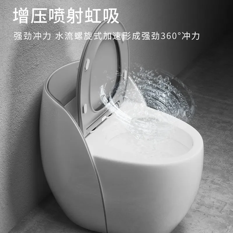 2026 Summer Modern Simple One Piece Siphon Ceramic Floor Mounted Toilet Large Flush Anti Clogging Suitable For Small