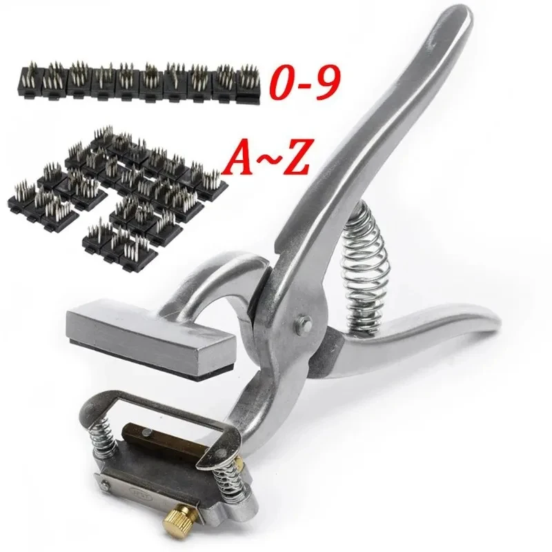 

pcs Sheep Pig Pet Dog Ear Tattoo Plier Clamp Punch Aluminium Alloy Identifiion Animal Farming Tools Suppli