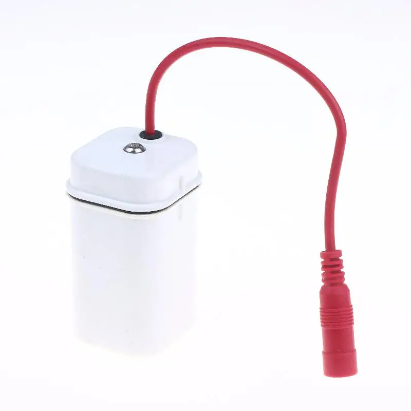 Universal Urinal Sensor Battery Box Smart Urinal Flush Valve Waterproof Power Box 6V With Plug Socket White