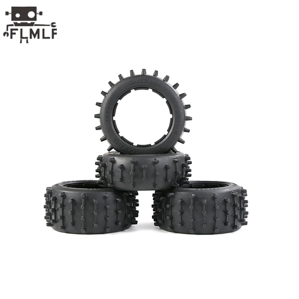 1/5 Rc Car Integrated Super Grip Front or Rear Tire Skin 2pc for Hpi Rovan Rofun Kingmotor Baja 5b Ss Buggy Parts