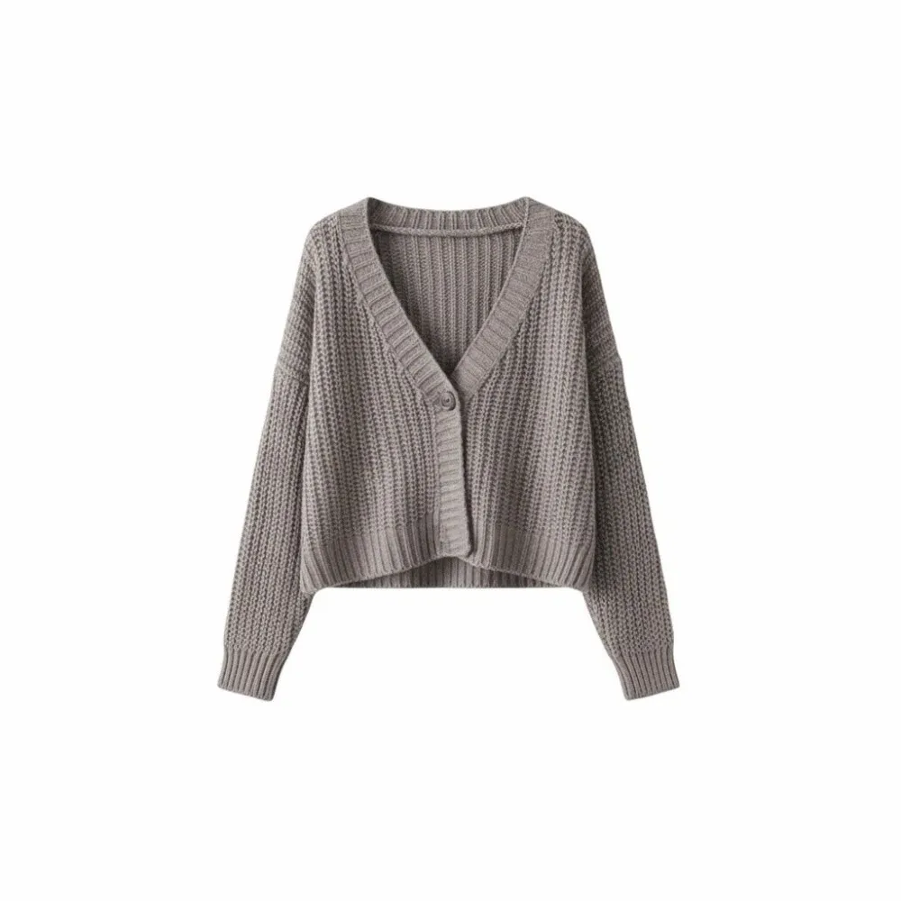 

Вязаный крючком свитер с длинными рукавами в сетку, осень-весна, милый трикотаж в консервативном стиле, свободные женские топы, кардиганы, женские Y2K Girl