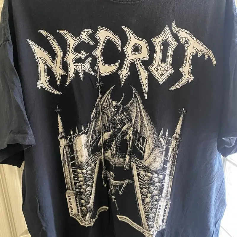 Necrot 2XL Mens Shirt Phobophilic 200 Stab Wounds Sanguisugabogg
