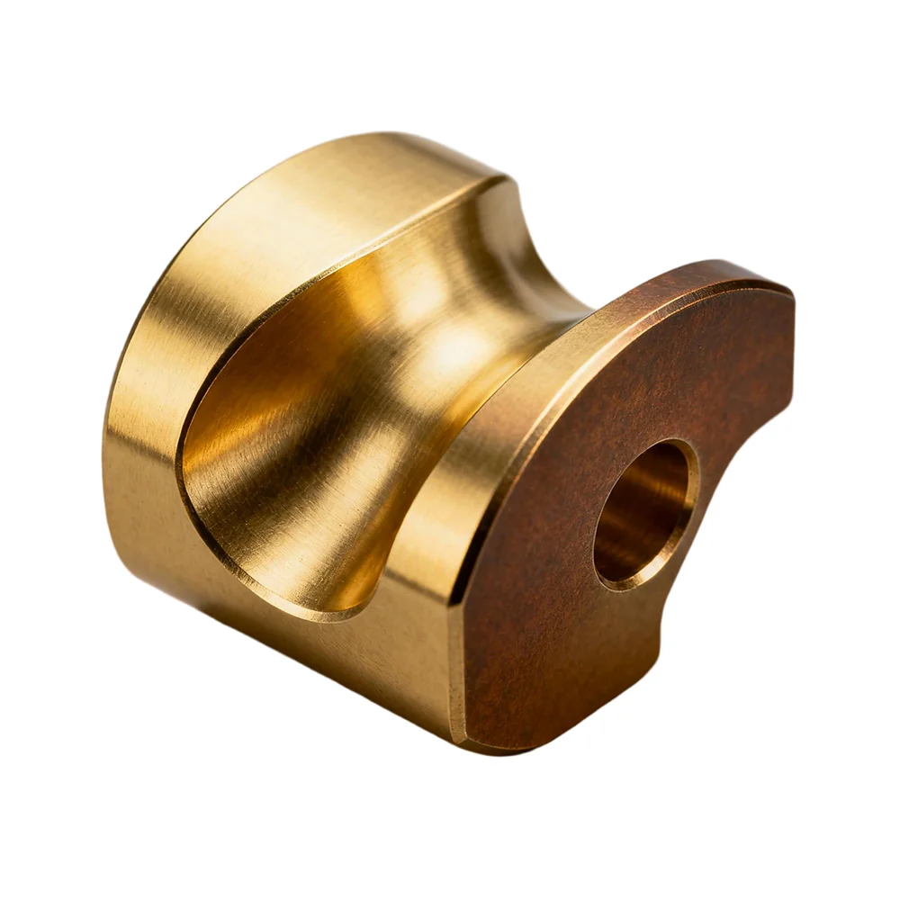Custom Precision CNC Machining Services Stainless Steel and Brass Aluminum Alloy Metal CNC Milling Turning Brushed Finish Anodiz