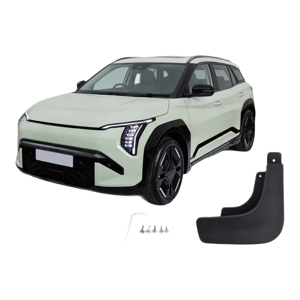 Front Rear Mudguard Car Tire Fender Flares Vehicle Protection Quick To Use Easy Installation Process Manual Measurement Data