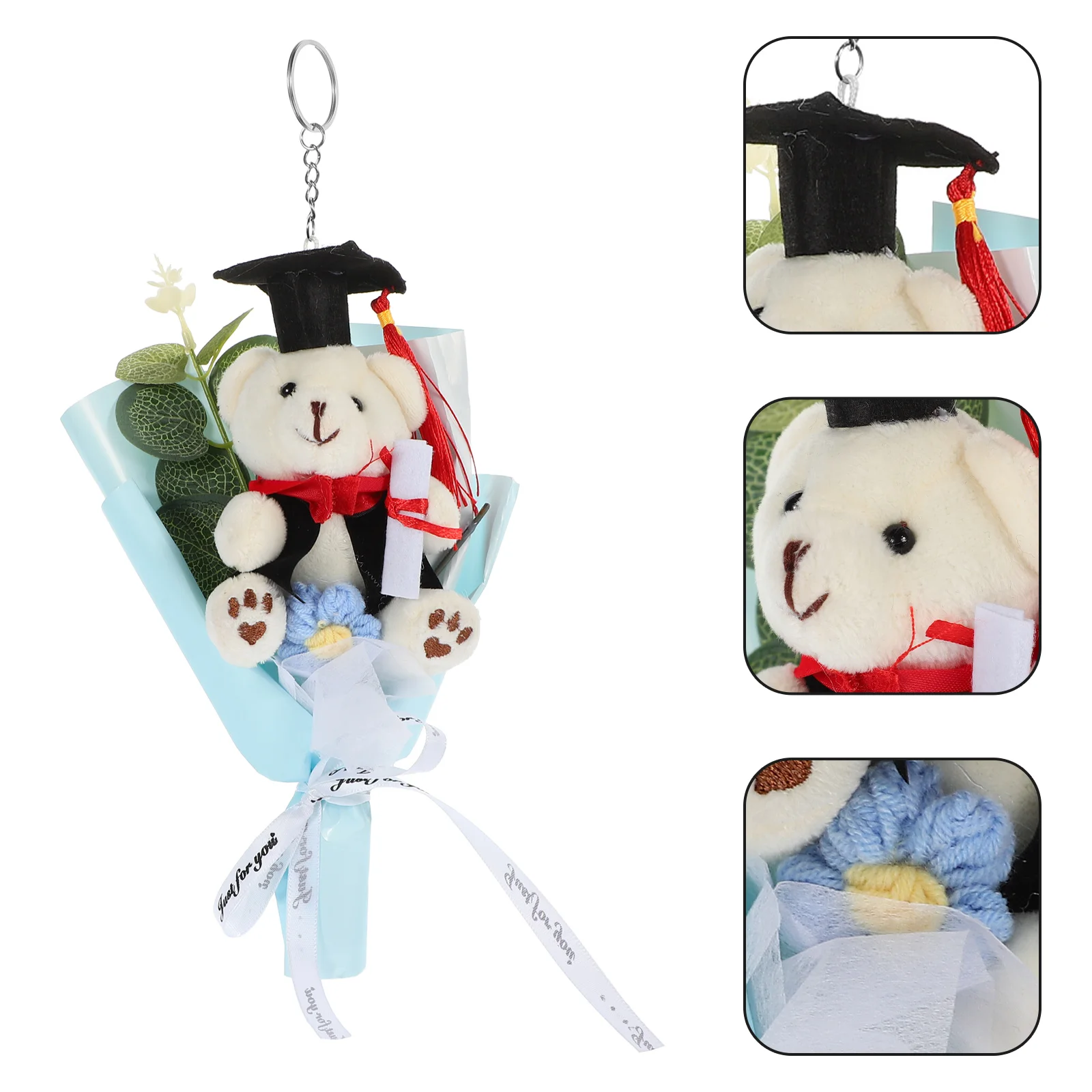 

Bear Bouquet Graduate Gift Baby for Graduation Flower Paper Chic Banquet Ornaments