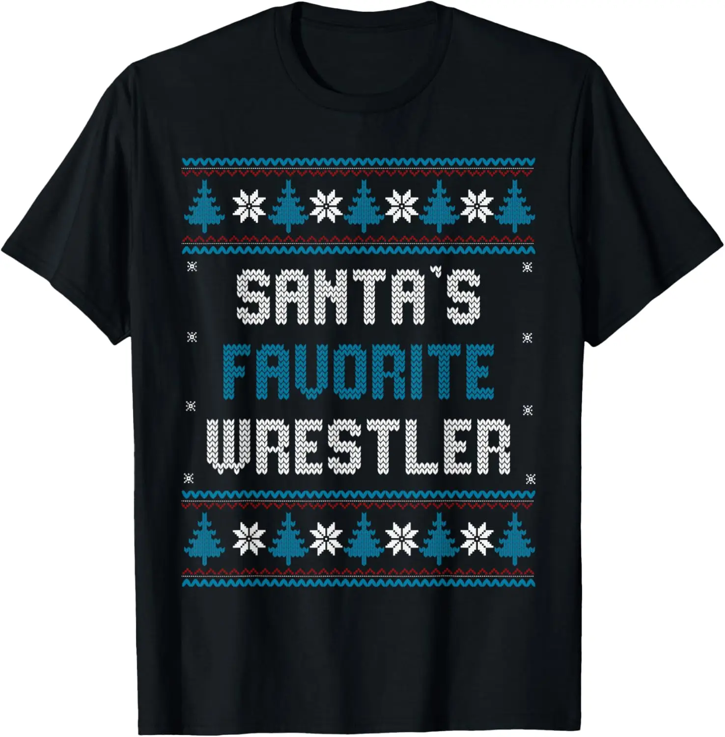 

Christmas Wrestling Funny T-Shirt