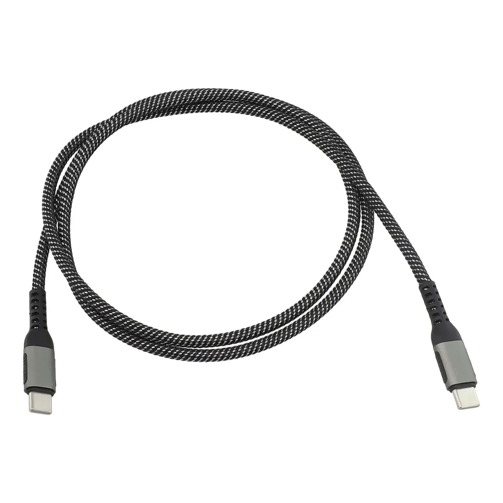 Premium 240W Braided USB C To Type C Fast Charging Cable D Fast Charging 240W Data Cable Mobile And Laptop Fast Charging Cable