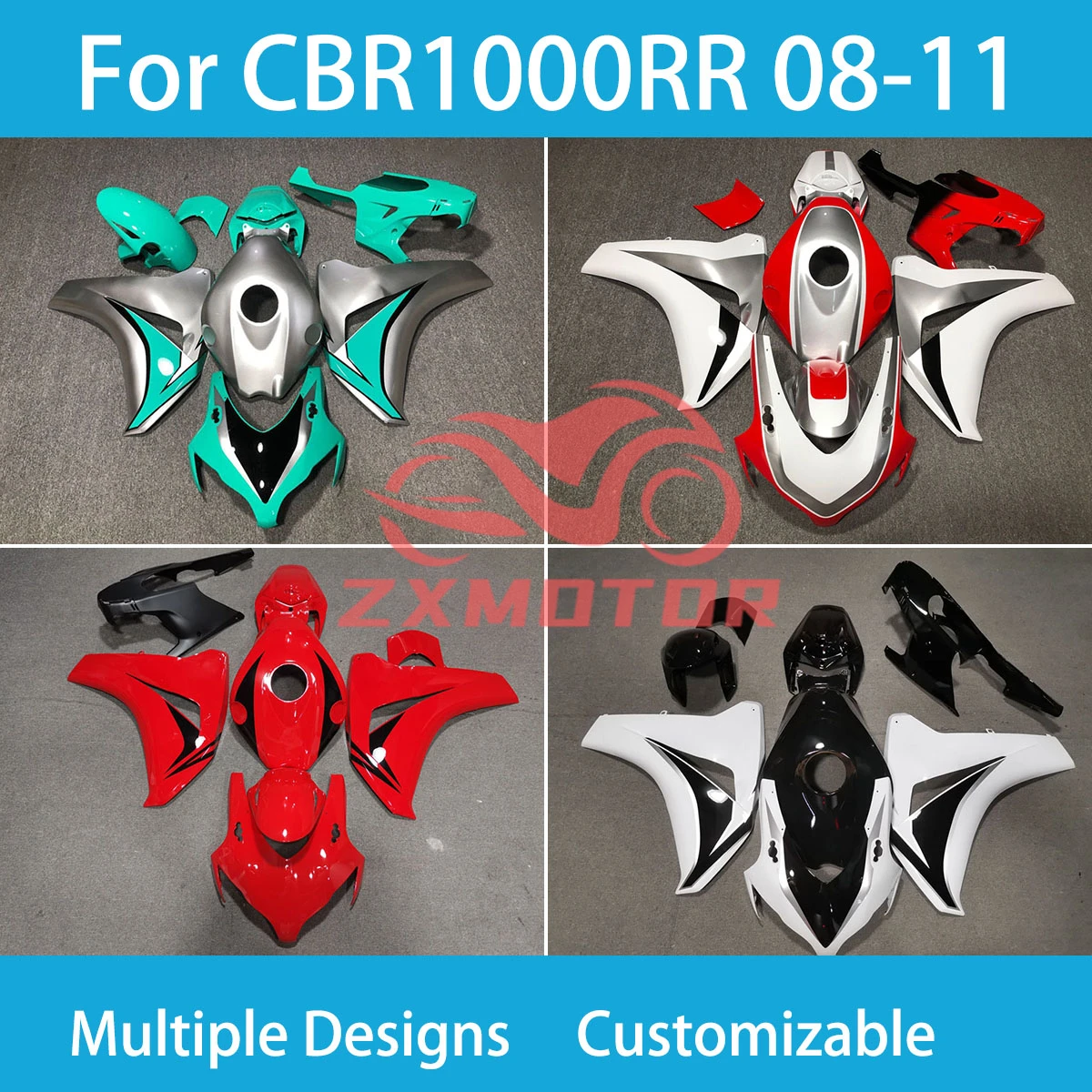 Fairing Kit Motorcycle CBR 1000 RR 08 09 10 11 Fairings Aftermarket for Honda CBR 1000RR 2008 2009 2010 2011