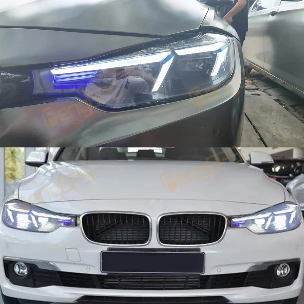 For BMW 3 Series F30 F35 2012-2018 Laser Headlight Assembly for Car Modification And Upgrading Of Daily Running Lights