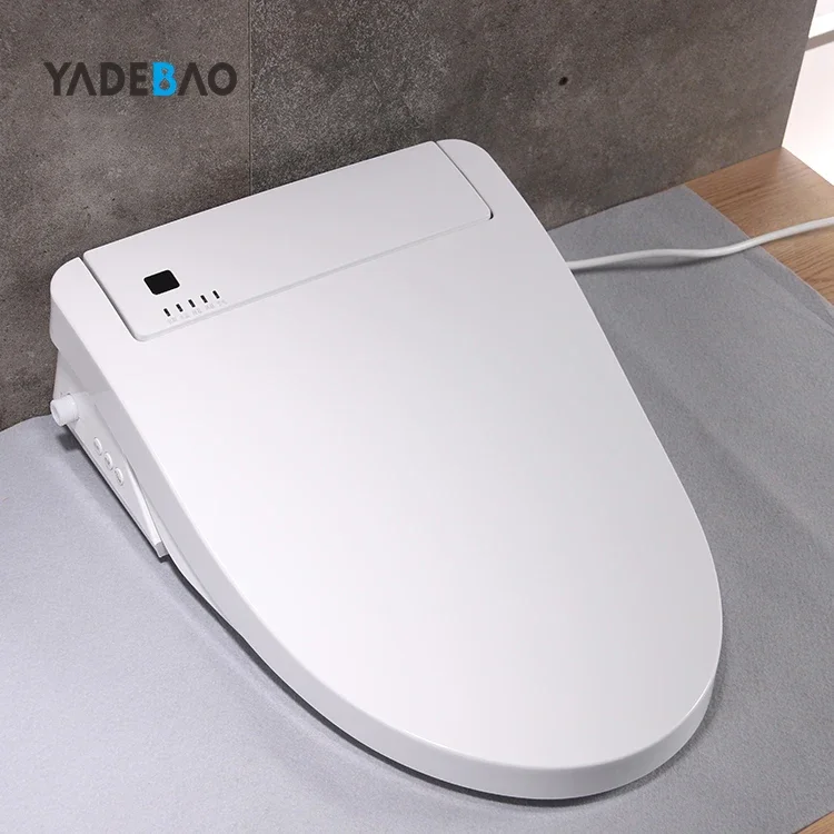 New model soft closing toilet wc seat cover automatic electronic toilet seat cover bathroom smart bidet toilet lid