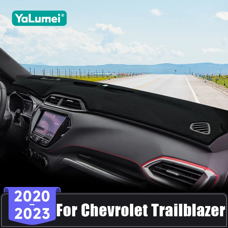 Für Chevrolet Trailblazer RG 2020 2021 2022 2023 Auto Dashboard Anti-Uv Abdeckung Vermeiden Licht Pad Sonnenschutz Matte Nicht-Slip Teppiche