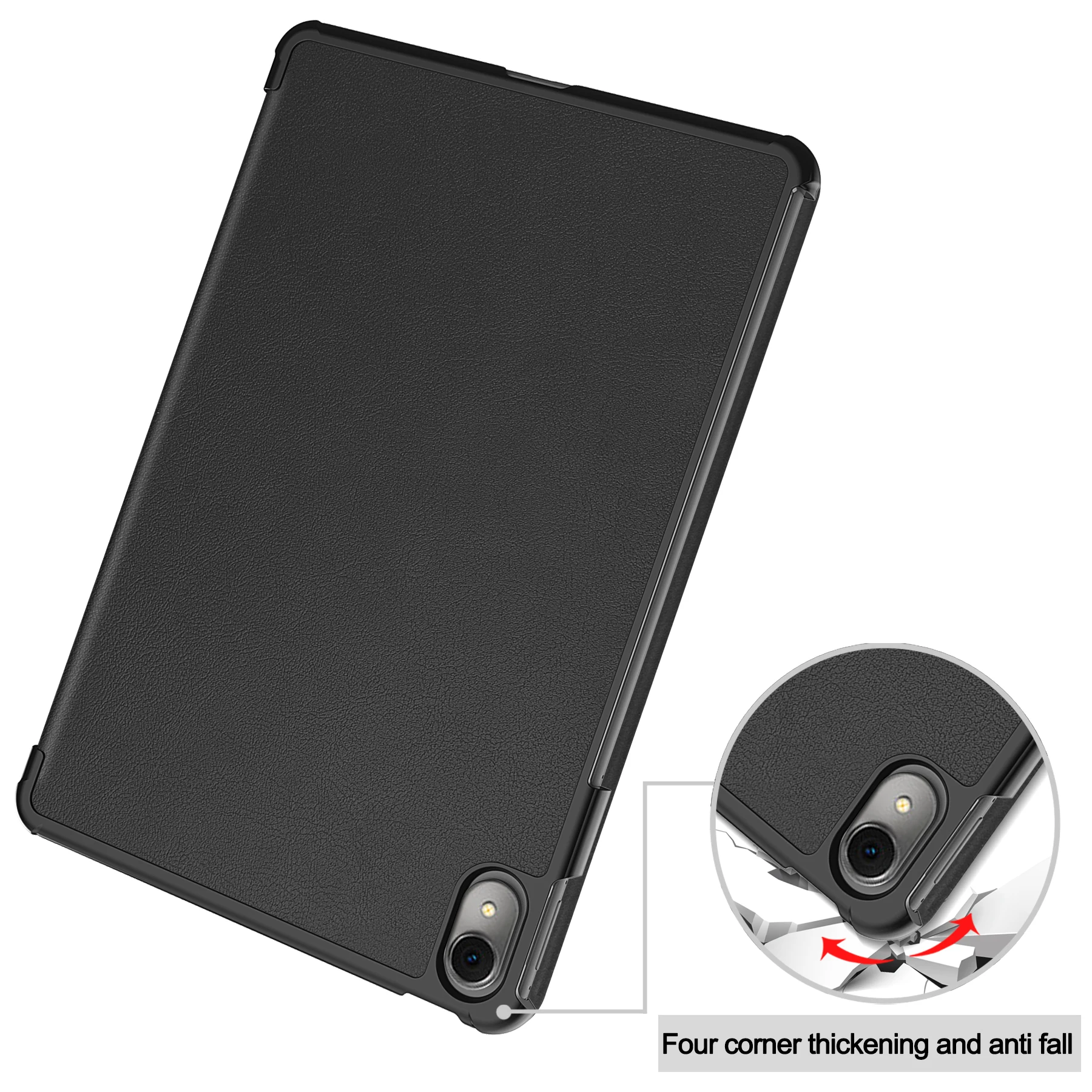 Funda magnética delgada para Huawei Matepad 11 2023, cubierta trasera de PU dura, Funda con soporte plegable