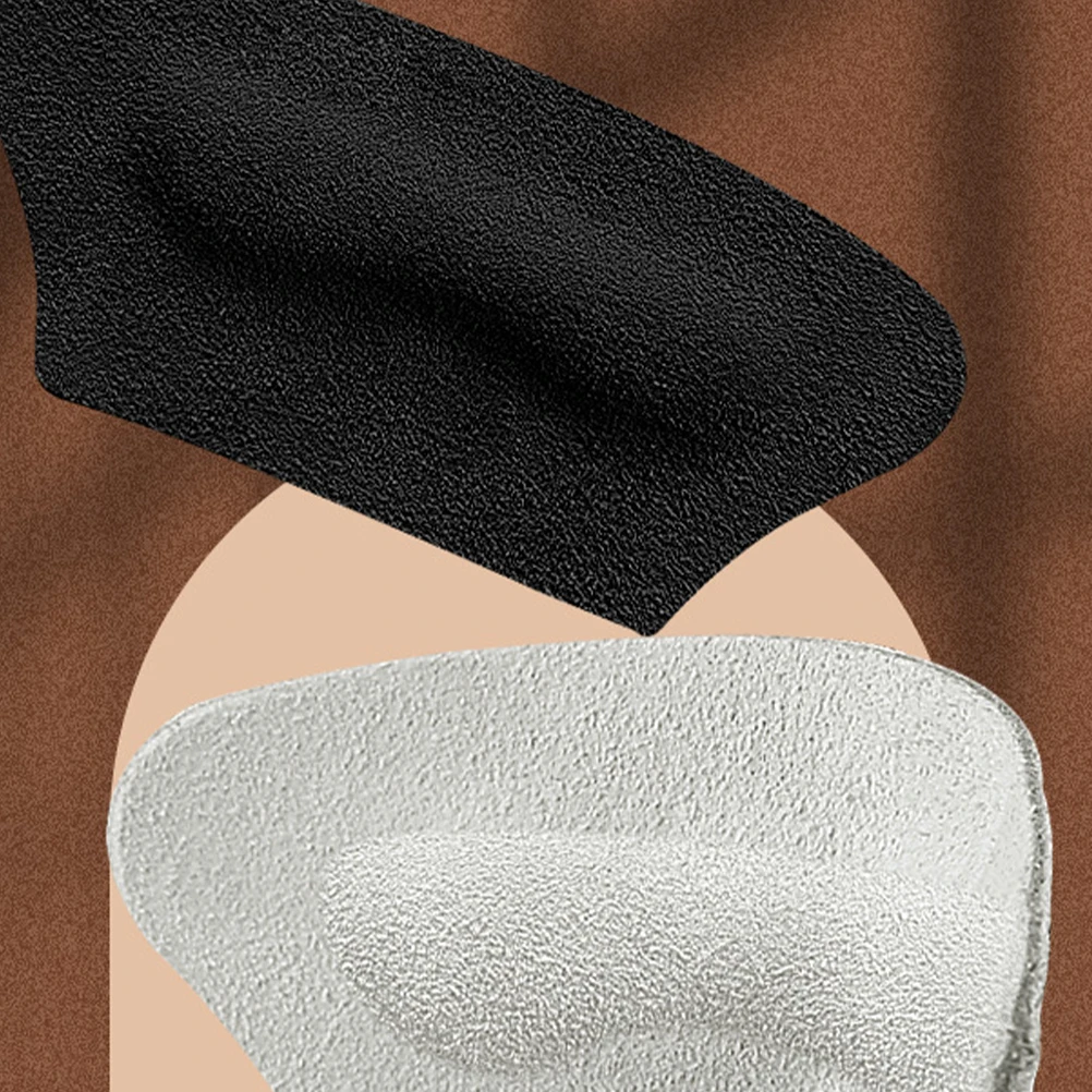 

2 Pairs Liner Anti-Wear Stickers Shoe Inserts Women High Heel Pads Non-Slip Foot Cushion Protector for Loose Shoes Heel Grips