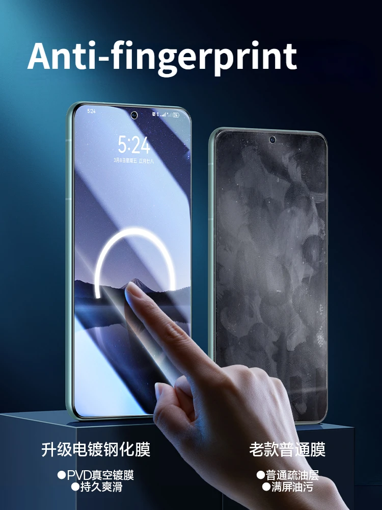 SmartDevil 2PCS Screen Protector for Huawei Pura 70 HD Clear Tempered Glass Film Anti Blue Light Non-full Cover