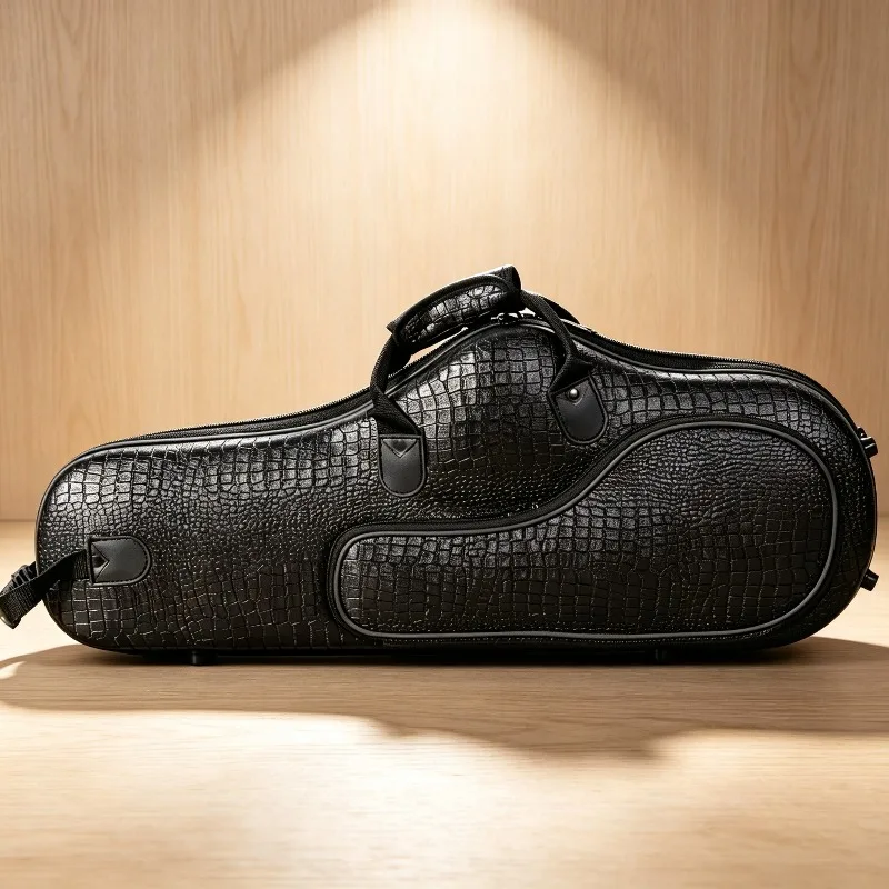 Lightweight Alto Saxophone Case E-Flat Saxophone Protective Box Portable Durable Sax Storage Bag Woodwind Instrument Accessories