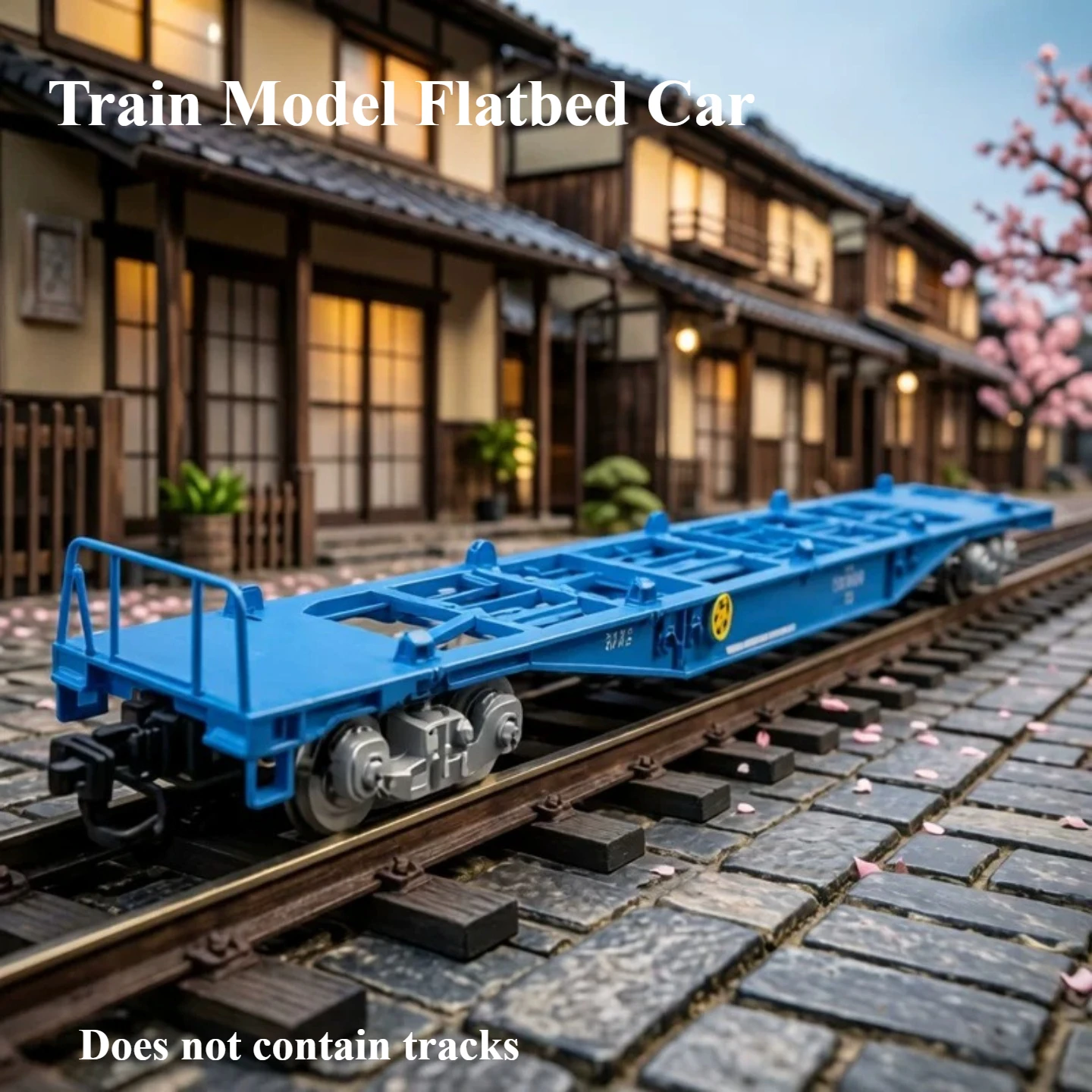 Modelo de Tren Tipo N Tomix 1/150, Vagón Plataforma Azul 8729, Colección de Vagones, Adornos, Juguete, Regalo, Compartimento para Camión