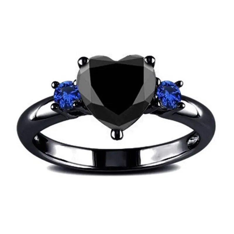 In 2024, fashionable, affordable, personalized black love, jewelry, versatile, men's, women's, gifts, love, charming rings