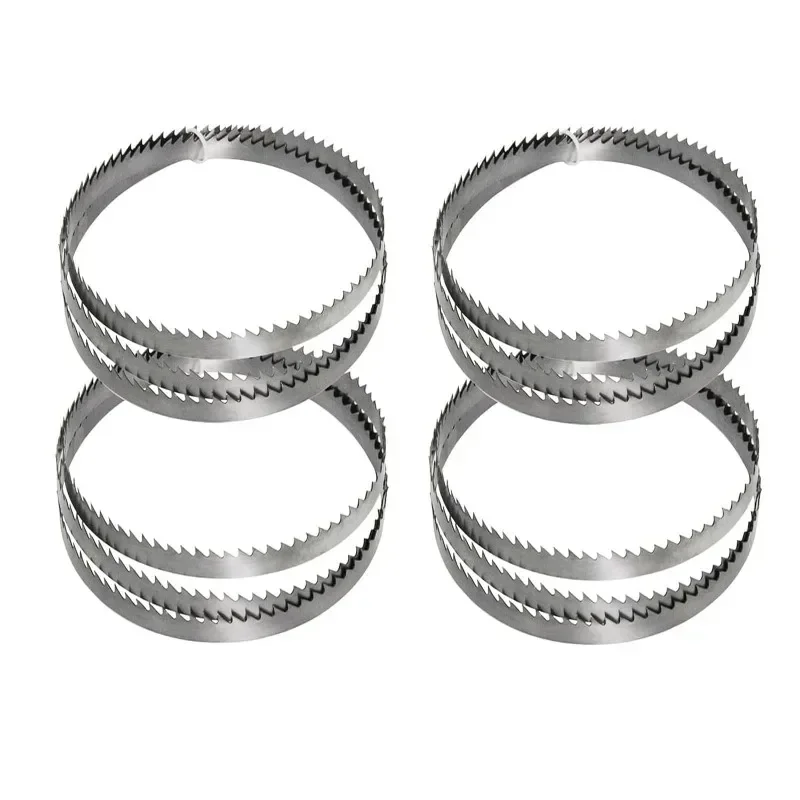 4pcs M42 Bi-Metall ใบเลื่อยสายพาน 1140 Bi ตัดโลหะใบเลื่อย 1140 มม.13 0.65 มม.6T 14T 8/12 TPI 10/14 TPI 24 TPI