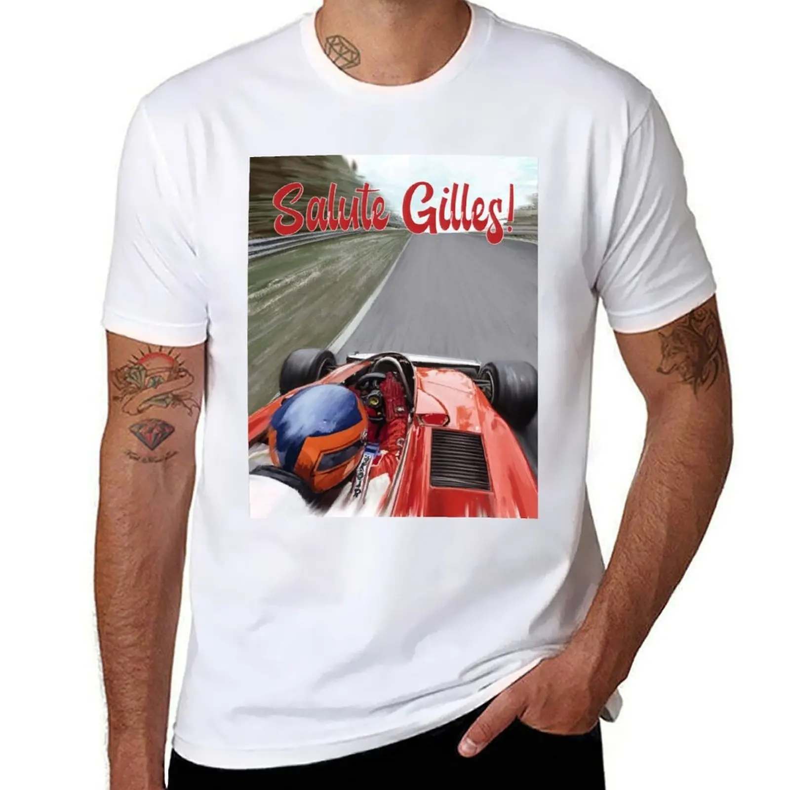 

HELLO GILLES! T-Shirt cotton t shirt man man t shirts graphic T-Shirt