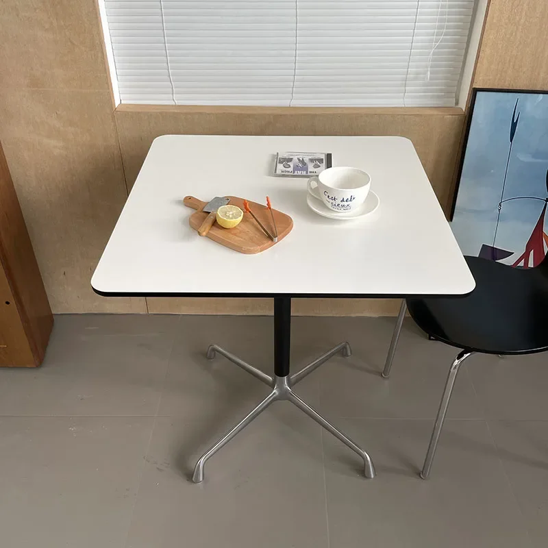 Fashion White Coffee Tables Mobile Wheels Rectangle Lounge Metal Coffee Table Design Premium Salon Fashionable