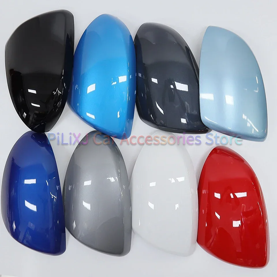 Auto Rearview Mirror Cover Cap For Mazda 2 Demio 2007 2008 2009 2010 2011 2012 2013 Wing Side Mirror Shell Housing Case Painted