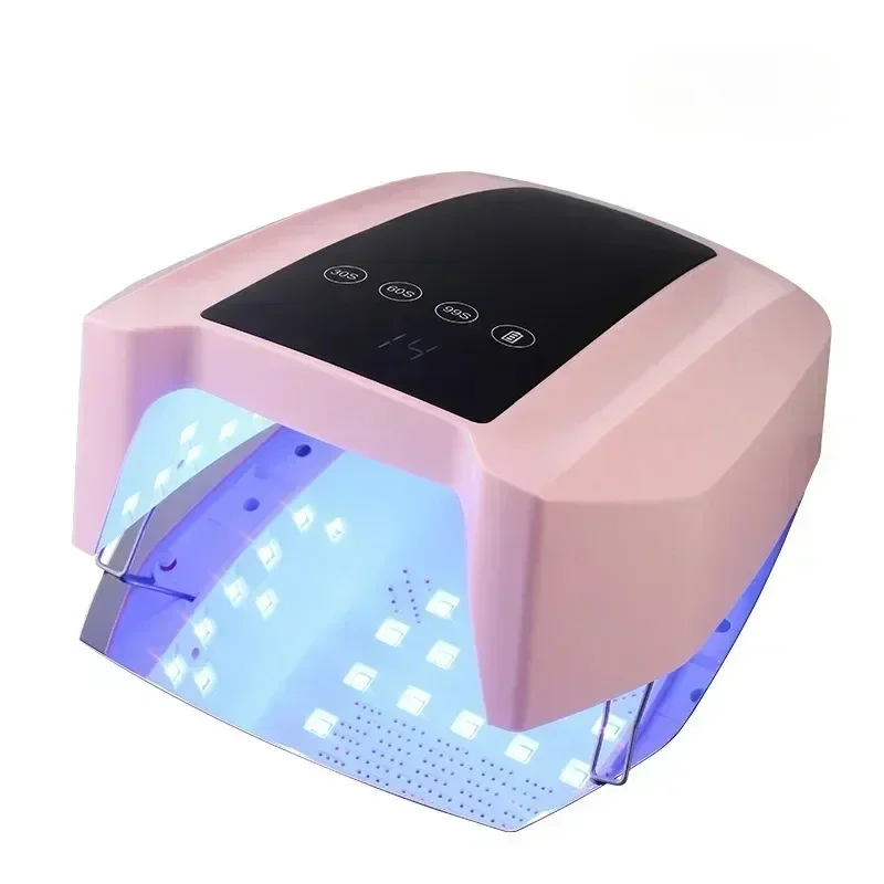 インテリジェントセンサーワイヤレス充電速乾性 UV ジェルネイルランプ LED パープルライトセラピーマシン 72 ワット