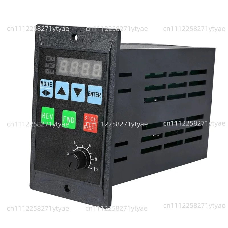 Frequency Converter Electric Inverter 1500W RS485 Add Motor Driver 0.75KW MCU Single Phase Input 220V 3-Phase Output 0.4KW 1.5KW