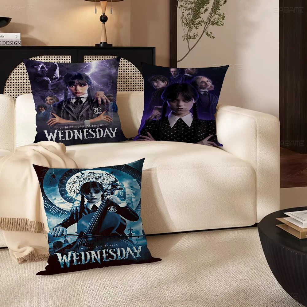 W-wednesdayS TV Show Stitch Lucky Dragon Pillow Cover Sofa Cushion Cover Home Room Decoration Children Gift