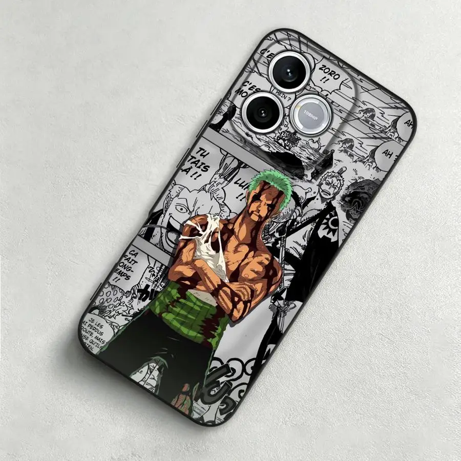 One Pieces Anime Luffy Z-Zoro Case for Honor 400 200 70 90 600 X7 X6 Magic5 8X X9 X5 X8 Funda Phone Cover view 2