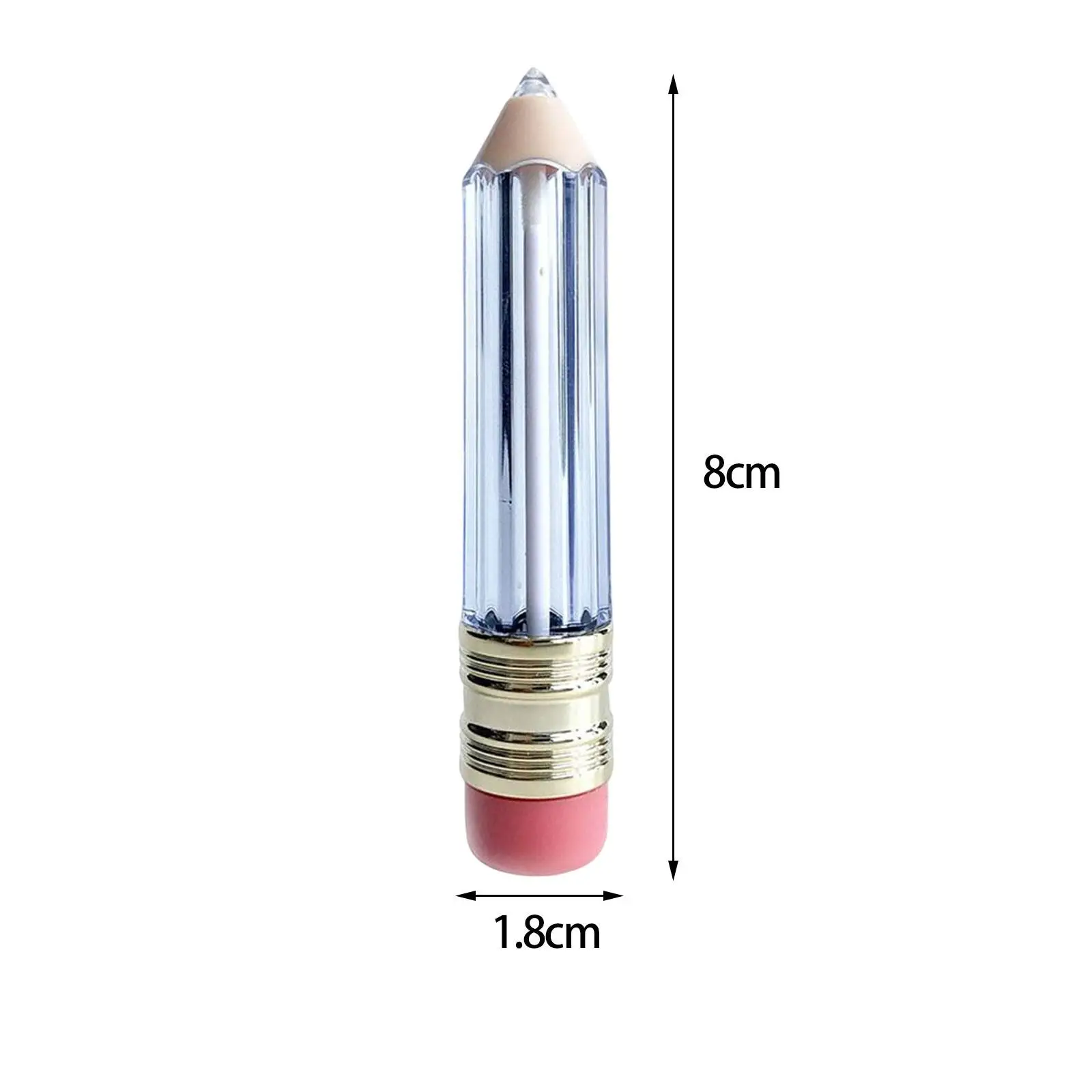 Lip Gloss Tubes Containers with Cap and Brush Refillable Lip Oil Tubes Lip Balm Containers Tubes for Valentine'S Day Present