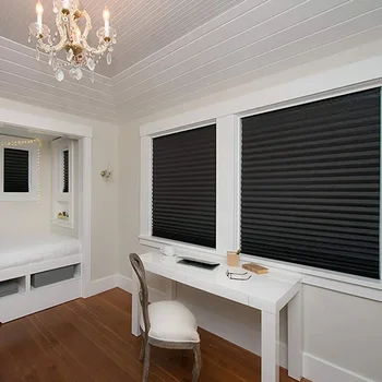 Self-Adhesive Pleated Window Shade 1