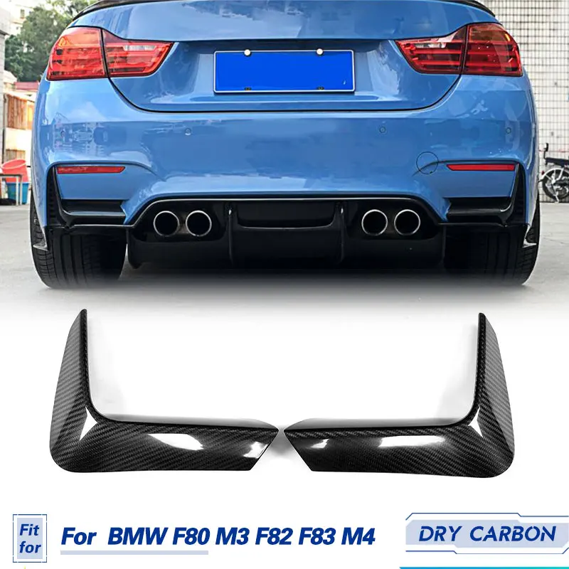 

Car Rear Bumper Splitters Prepreg Dry Carbon for BMW F80 M3 F82 F83 M4 Sedan Coupe 4D 2D 2014-2018 Rear Splitter Lip Body Kits