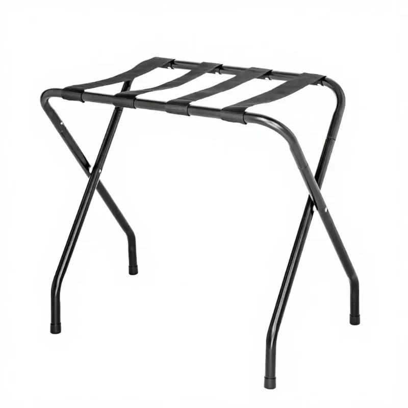 High Quality Modern Foldable Metal Luggage Rack Stand for Guest Room Iron Material