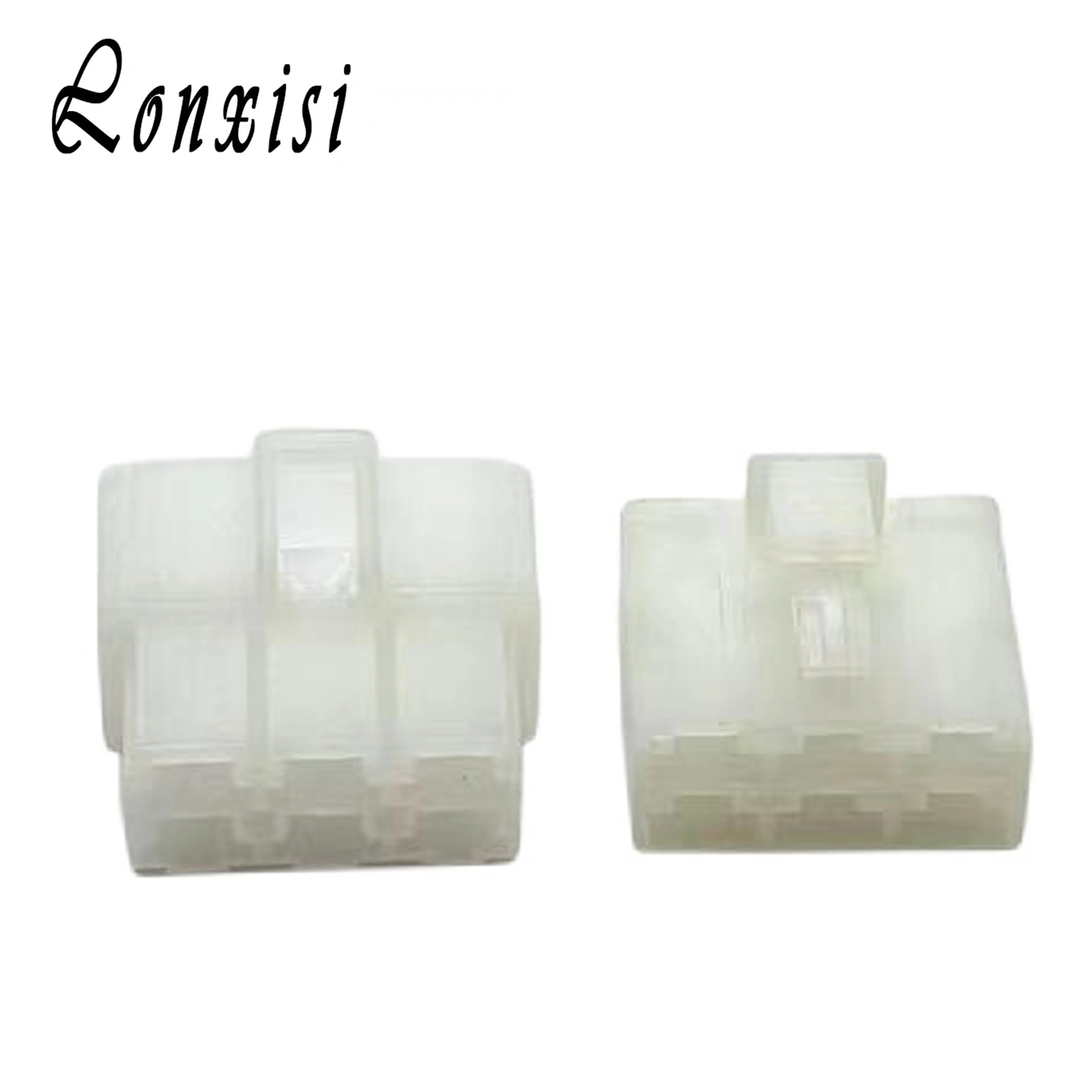 6 Pin 6.3mm 6070-6481 6070-6471 Automotive Electrical Connector Cable Plug Wiring Socket AC Assembly