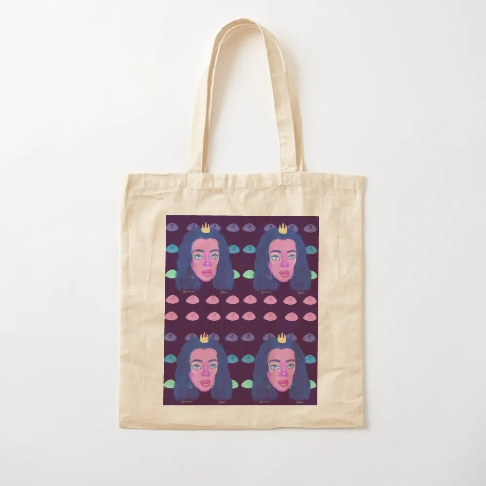 

Queen B!tch Tote Bag Canvas stote bag canvas tote bags Eco bag canvas shopping