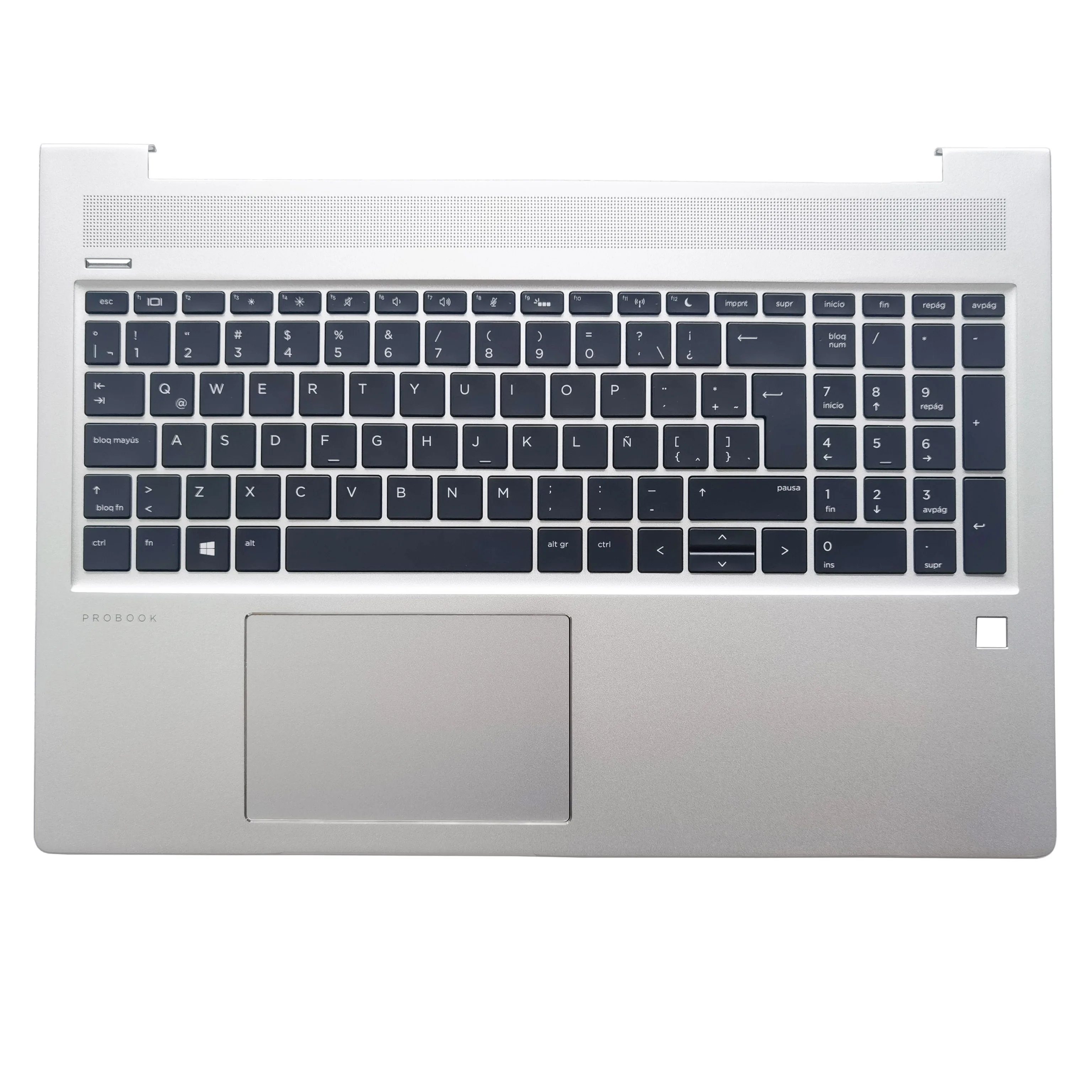 HP Probook 450 G6 G7 455R X8K ZHAN66 15 G2 G3 노트북용, US, FR, SP, LA, GR 백라이트 키보드, 팜레스트 상단 커버, 터치 패드