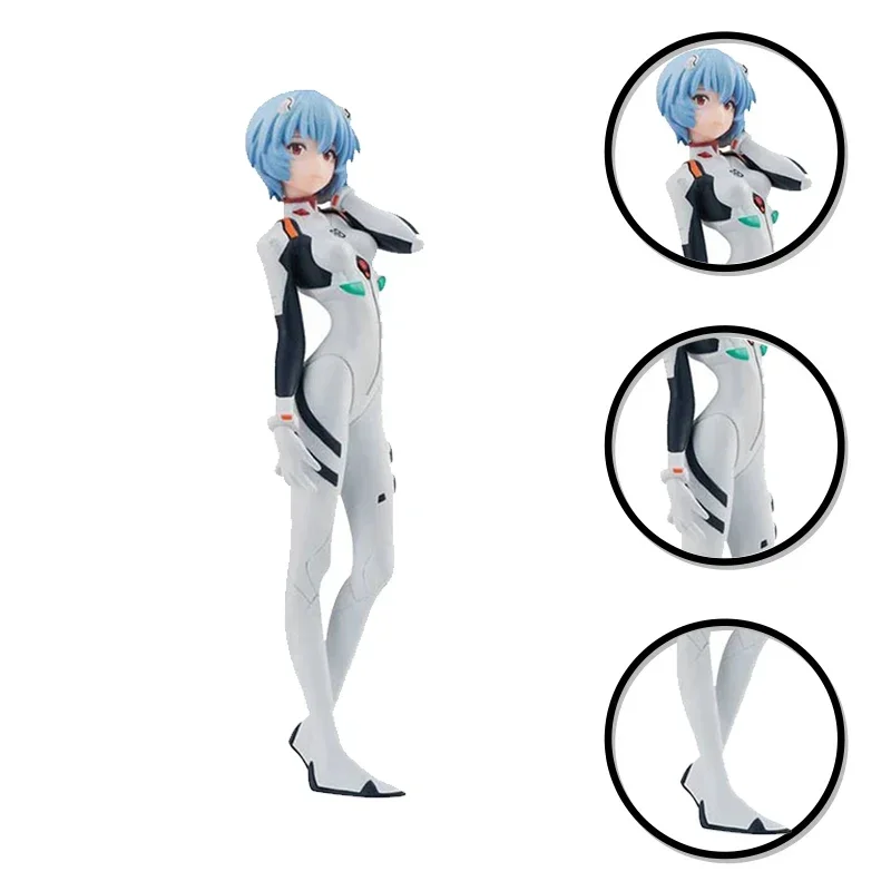 13CM Anime Asuka Langley Soryu Figure Ayanami Rei Toy Model Movable Gift Desktop Dolls Decoration Ornaments PVC 1Pc Random