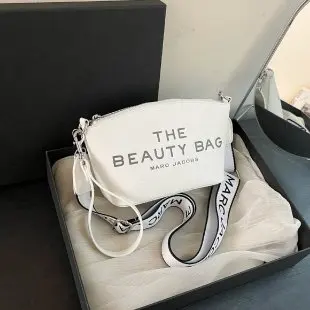 حقيبة كتف أنيقة بأحرف 2025 جديدة للنساء، محفظة فاخرة صغيرة مربعة الشكل، حقيبة كروس عصرية لجميع المناسبات