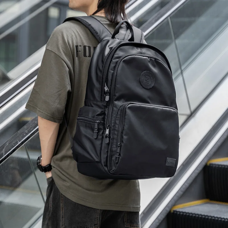 

Casual Backpack Men Waterproof Oxford Backpacks For Men 15 Inch Laptop Bags Large Capacity Travel Backpacks Student Schoolbags
