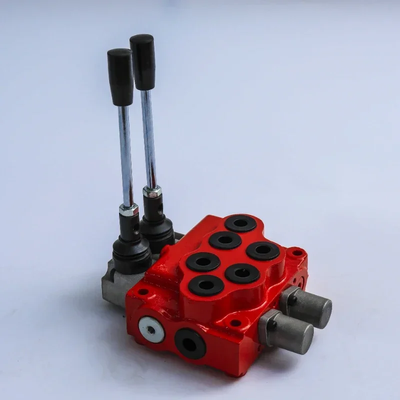 Hot salesSpools 80lpm Hydraulic Manual Monoblock Valve Spool Control Valve Hydraulic Monoblock Directional Control Valves