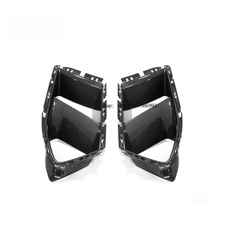 

High Quality M3 G80 G82 Front Bumper Cover Diffuser Side Air Vent MP Style Front Lip Splitter Made of Carbon Paid by TT