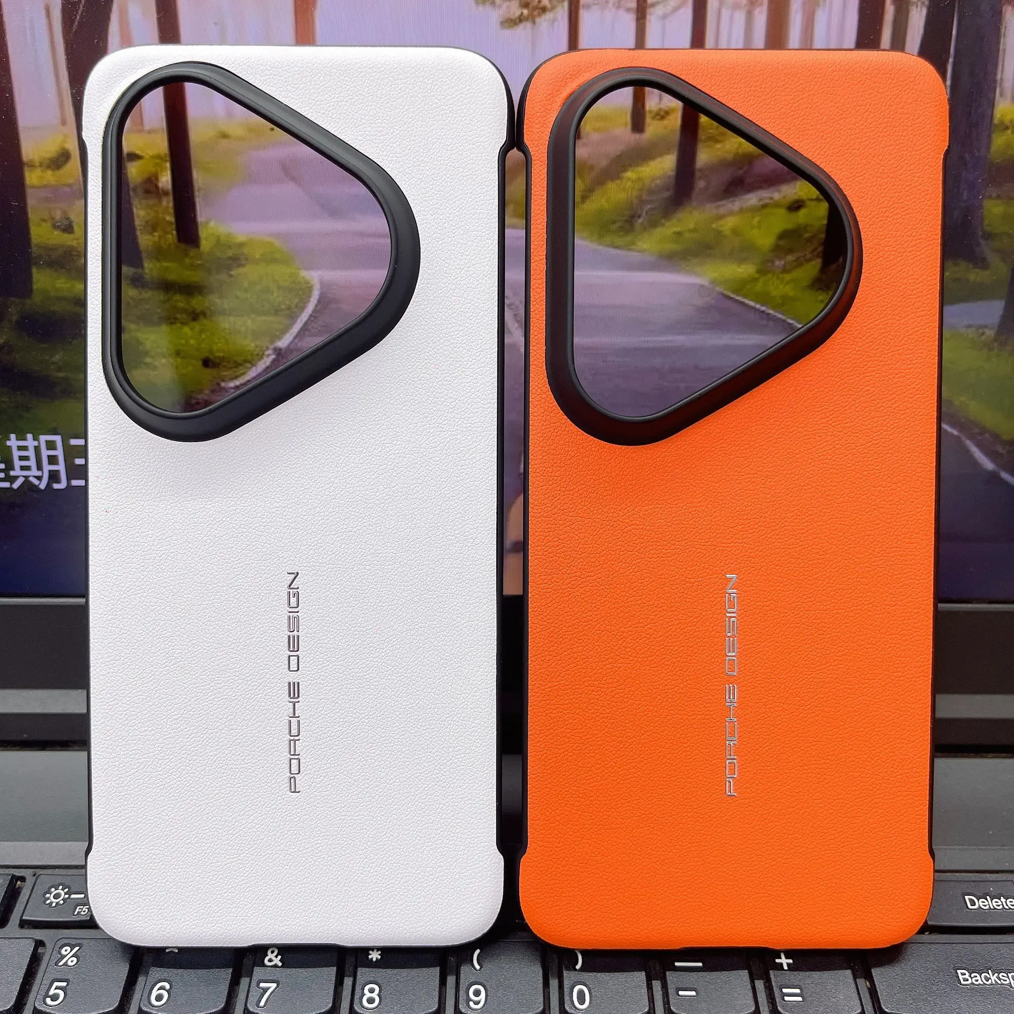 

For Huawei Pura 80 Pro Plus Case Premium Business Plain Leather Borderless PC Cover For Huawei Pura 80 Ultra Shockproof Funda